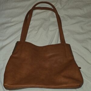 Brown Leather Tote Bag